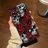 Gothic Floral Skull For OnePlus 15R 13 12 11 9 Pro 12R 13R 10T 13T Case For OnePlus Nord 5 CE 2 3 4 Lite N20 N30