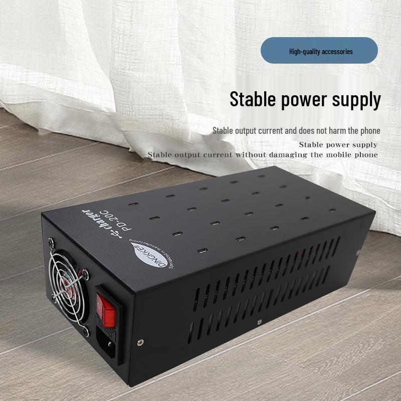 Multi-Port PD Fast Charger with USB-C for Apple & Huawei Phones