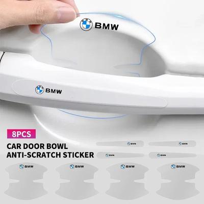 X4 X5 X6 2025 8x PVC Transparente Manija de Puerta de Coche Tazón de Muñeca Adhesivos de Recorte Para BMW Serie 1 3 5 X1 X4 X5 X7 G20 G38 F20 F39 F48 E