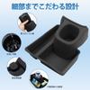 LIMSTYLE Console Tray for Suzuki Jimny JB23 (AT) and Jimny Sierra JB43 Center Console Box, Add-on Tray, Storage Box, Drink Holder, Cup Holder, and Acc