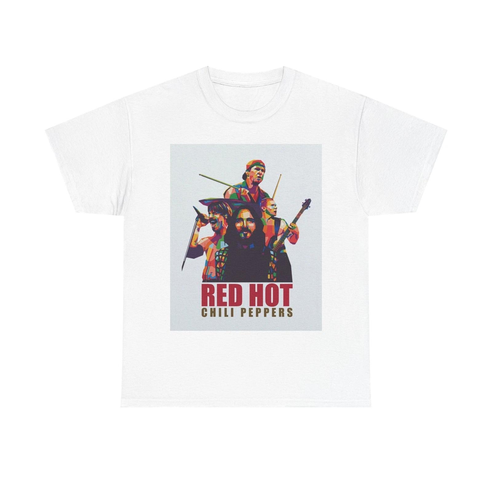 Men s and Women s T-shirts Red Hot Chili Peppers XXXXL