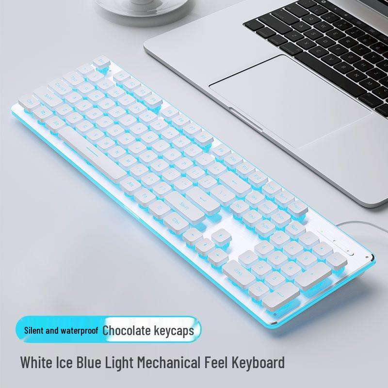

Black Widow Silent Mechanical Gaming Keyboard - Wired for Laptops and PCs