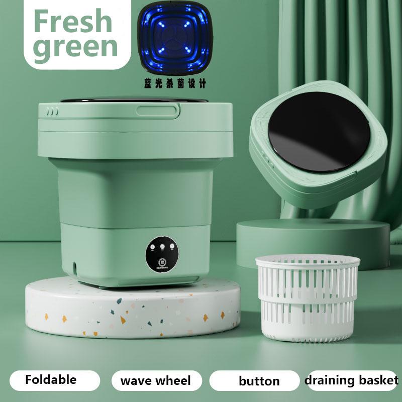Portable Mini Washing Machine Spin Dryer Quickly Wash and Dry Light Clothing, Baby Clothes and Underwear, Socks, Underwear, Bras, Etc.