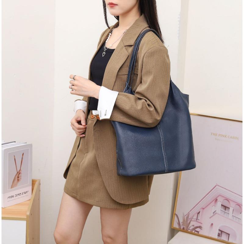 Large Bag Soft Leather Fashion Shoulder Messenger Handbag