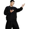 Li Ning X Jackie Chan Collaboration Kung Fu Series Comfortable Casual Simple Loose Sports Jacket Men Jacket Black AFDV769-2
