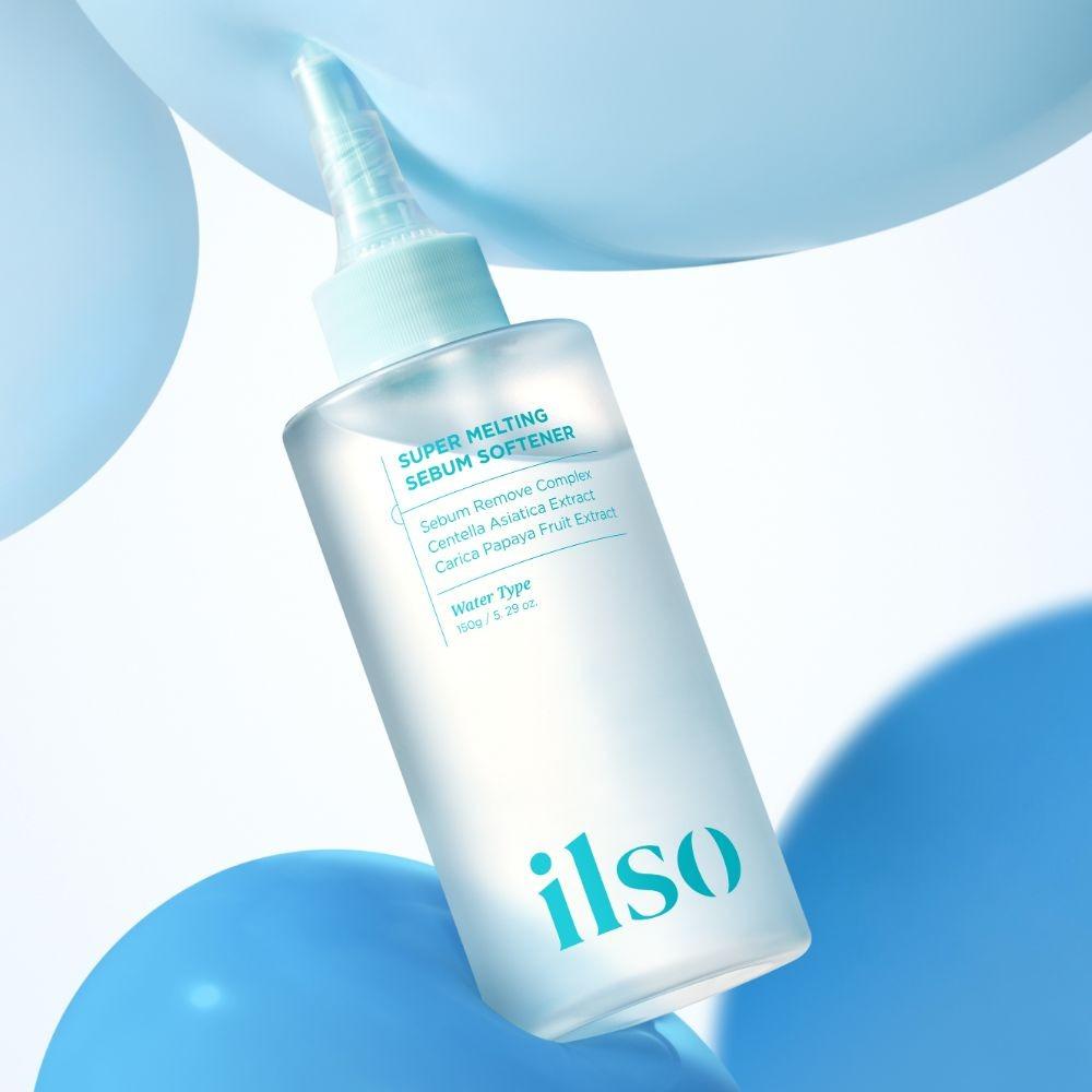 ilso Super Melting Sebum Softener with Cotton Pads Pore Care Set 150g + 40 Pads