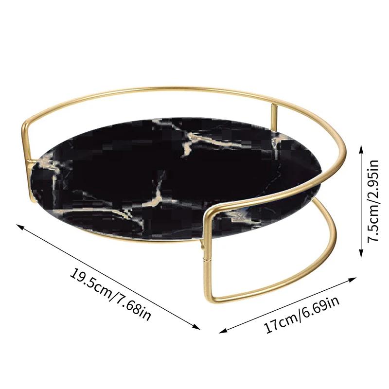 Iron Art Bathroom Shelf Organizers Makeup Storage Rack Sets Lipstick Perfume Cosmetic Skin Care Products Desktop Storage Shelves