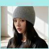 Strickmütze aus Wollmischung für Damen, Winterwärme, Beanie ohne Schirm für den lässigen täglichen Gebrauch