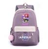 Anime Cartoon K-Pop Demon Hunters Printed Large Capacity Waterproof Backpack for Teenger Student Girl Boy Schoolbag Bookbag Gift Travel Bag