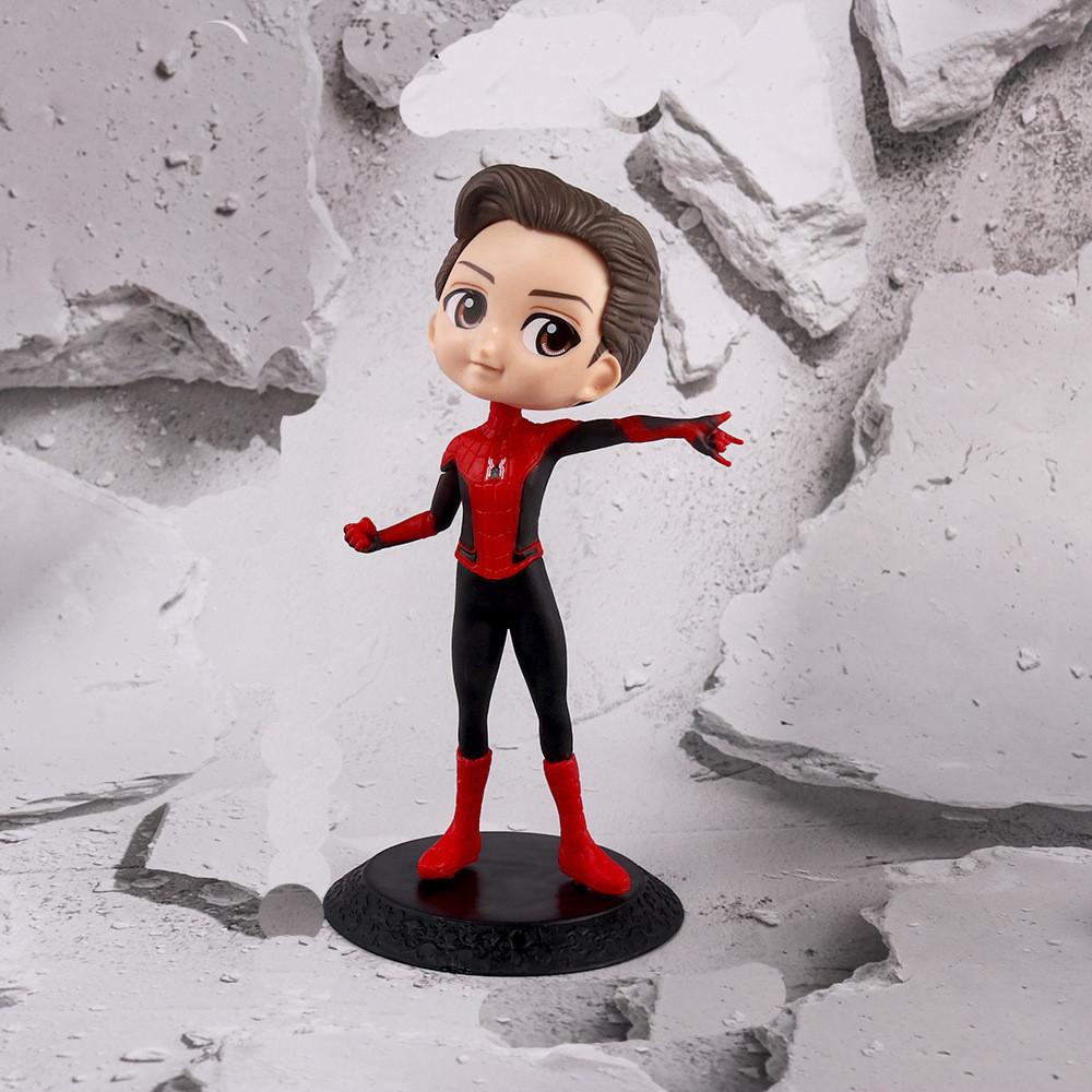 Detailed Avengers Justiceleague Q Version Cartoon Model Action Figure Decoration