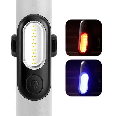 Bisiklet Arka Lambası USB Şarj Edilebilir LED Bisiklet Lambası Arka Lamba Bisiklet Güvenlik Far Uyarı Işığı