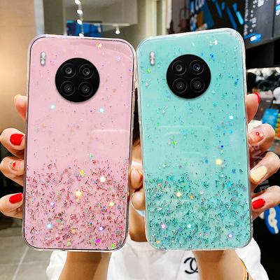 Sexy Lady Girl's Shiny Glitter Star Diamond Soft Phone Case Cover für HUAWEI HONOR 50 / 50 Lite 50lite