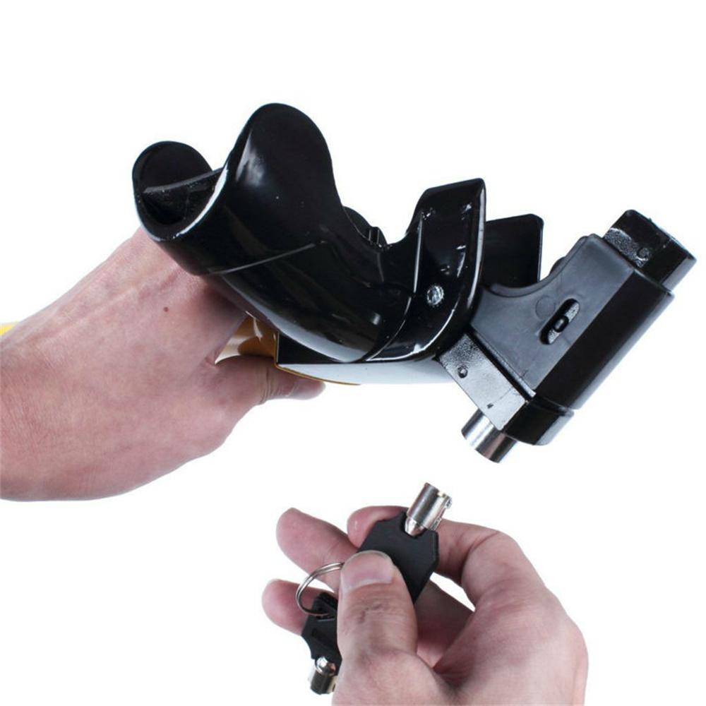 1pcs Universal Anti-Theft Device Heavy Duty T Style Car Steering Wheel Security