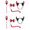 Cosplay Costume Halloween Cosplay Accessories Plastic Headband Bowtie Tail Set  Cosplay