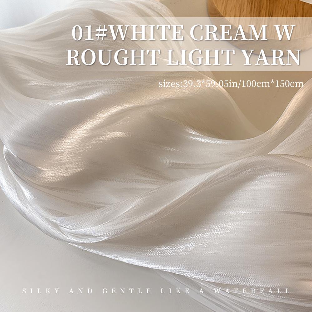 Аврора Золотая Текстурированная Марля для Арт-Дизайна Ногтей Фото Реквизит