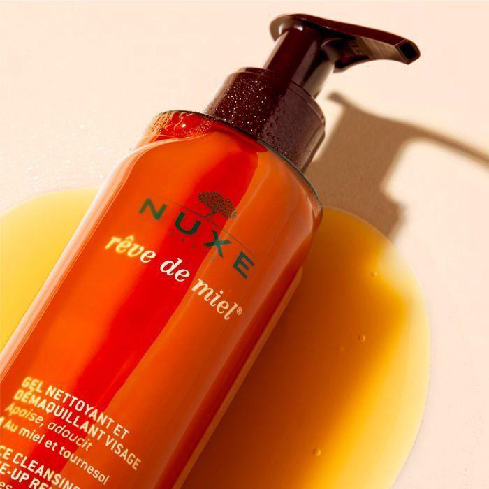Gel nettoyant et démaquillant - RÊVE DE MIEL - 200 ml - Tous types de peau - Femme - Adulte