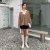 New ArriVals Open Run V Neck Casual Women oVersized Cardigan
