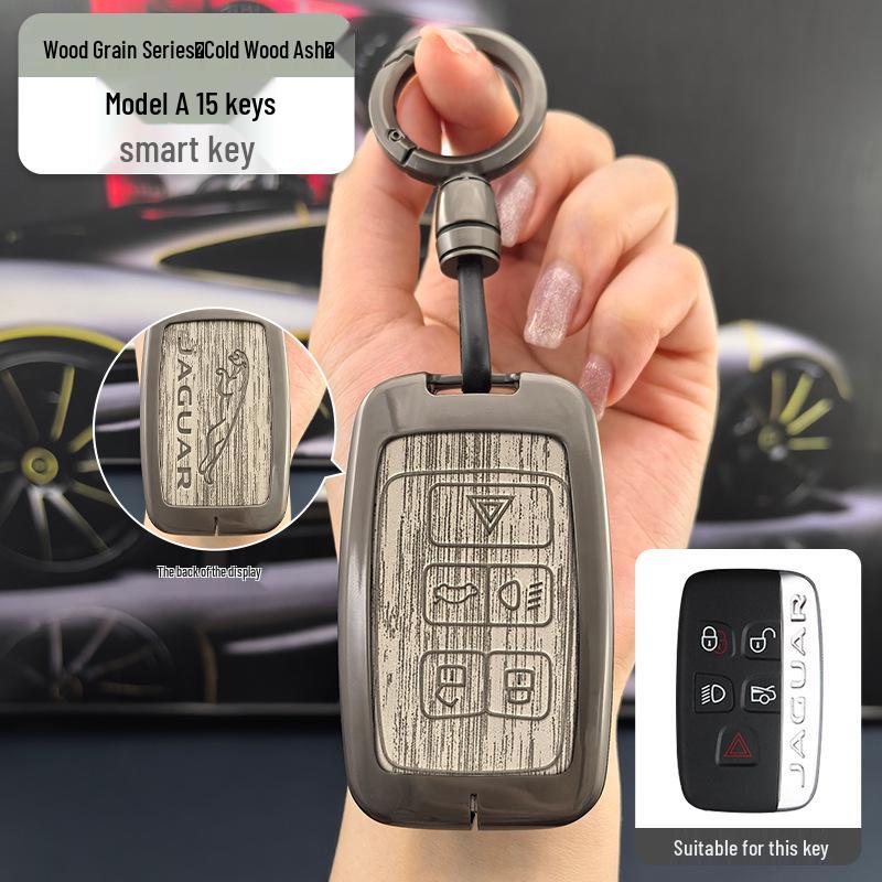 High-End Jaguar Key Case for XFL, XEL, F-Pace, F-Type, I-Pace, XJ, XE No Specifications