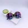 Children 2-10 Years Old Round Frame Sunglasses Fashion Frame Cartoon Personalized Sunglasses Fashion Sunglasses