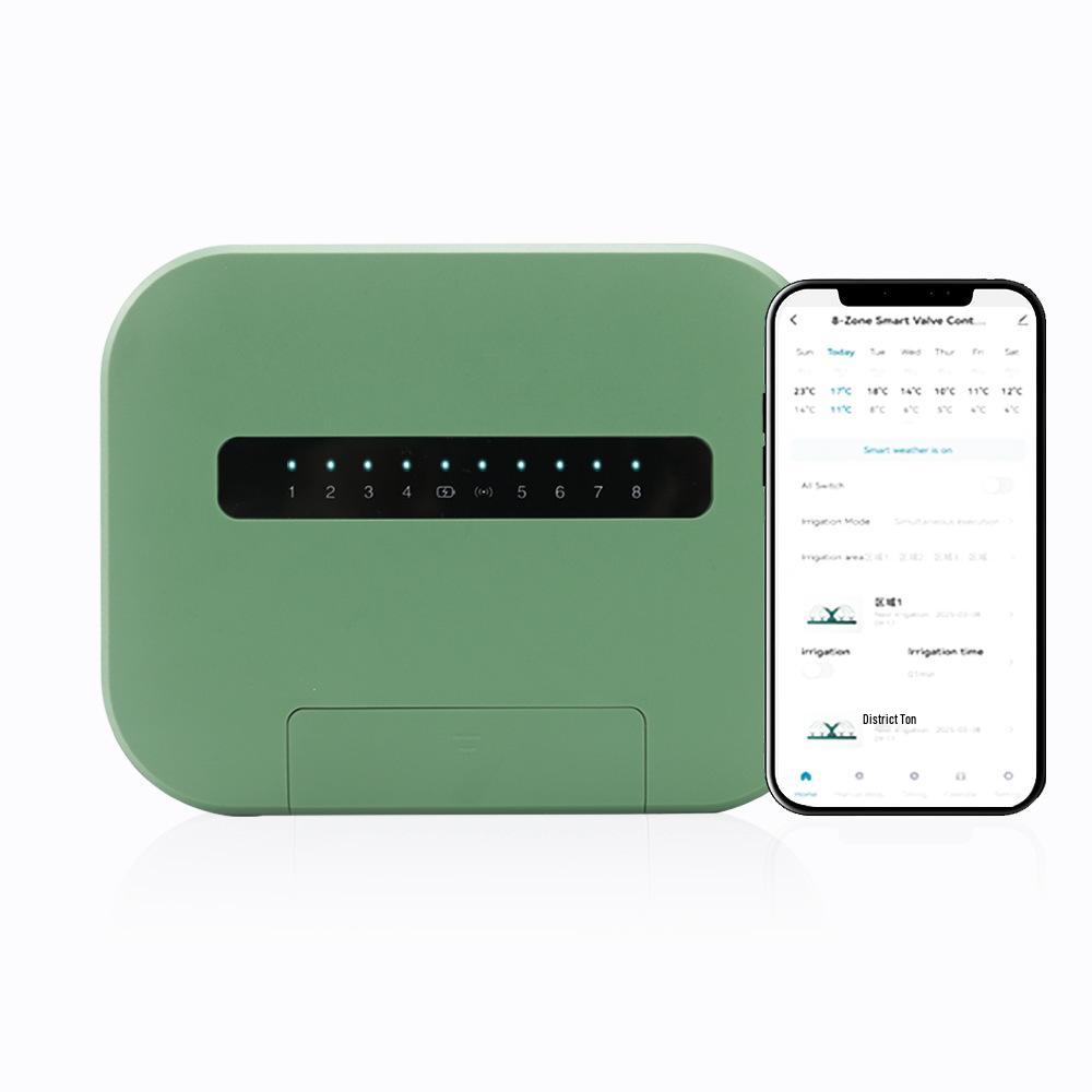 Smart Irrigation Controller: 6/8-Way Tuya WiFi for Automatic Flower/Grass Watering and Timing