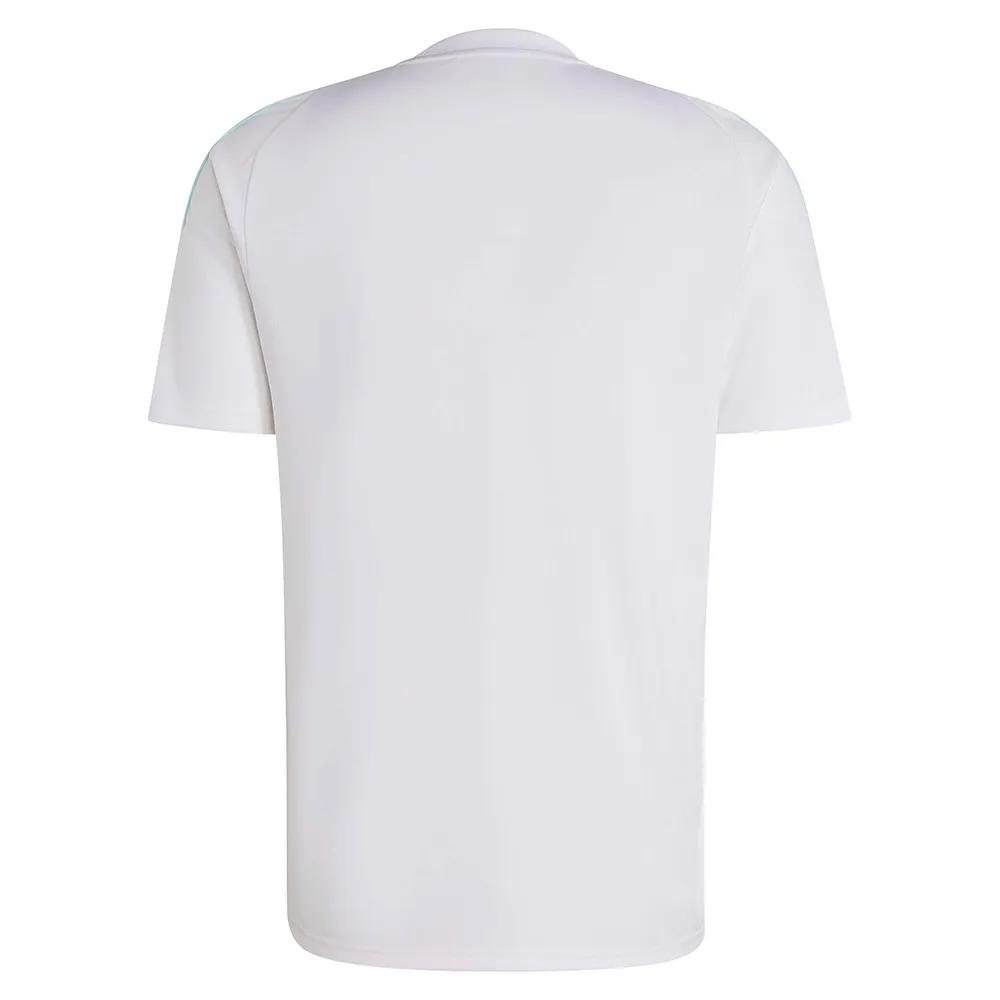 Adidas Messi Training T-Shirt 100% Recycled Polyester White