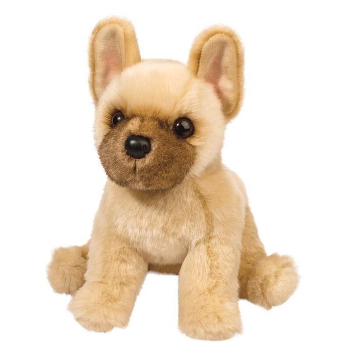 Joom Yaponiya Ichiba Beige Douglas Napoleon French Bulldog Plush Tan/Brown 9 (23 Cm) Sitting