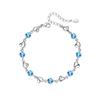 925 Sterling Silver Bracelet Zircom For Women Men Lovely Flower Chain Fashion Wedding Party Cute Lady Nice Jewelry
