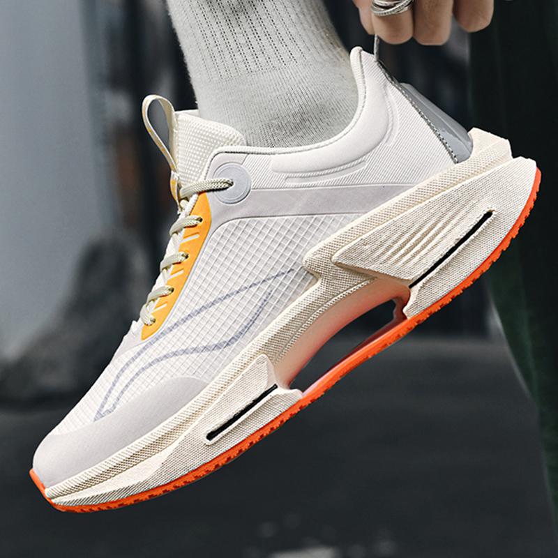 2025 Nové pánské ležérní boty Módní nové tlumicí běžecké boty Protiskluzové silné podrážky Outdoorové tréninkové sportovní boty pro muže