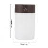 Mini Humidifier 260ml 5V USB Charge Colorful LED Night Light Wood Grain Desk Humidifier for Bedroom Office Car Dark Wood Grain
