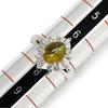 NON BRAND Cat's Eye 2.1ct Diamond RingRing ring Pt900/Chrysobell Cat's Eye #7(JP Size) Array