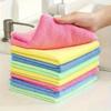 5pcs Microfiber Cleaning Cloths Ultra Absorbent LintFree NonAbrasive Reusable Washable Towels for Kitchen Car Window Household