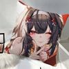 Zenless Zone Zero Ye Shunguang Game Pillow Case Square Pillow Bedroom Sofa Leisure Comfort Cushion Car Home Decoration