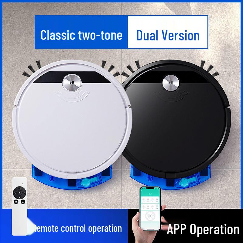 Smart 3-in-1 Robot Vacuum: Suction, Sweep & Mop with Remote Control and Water Tank