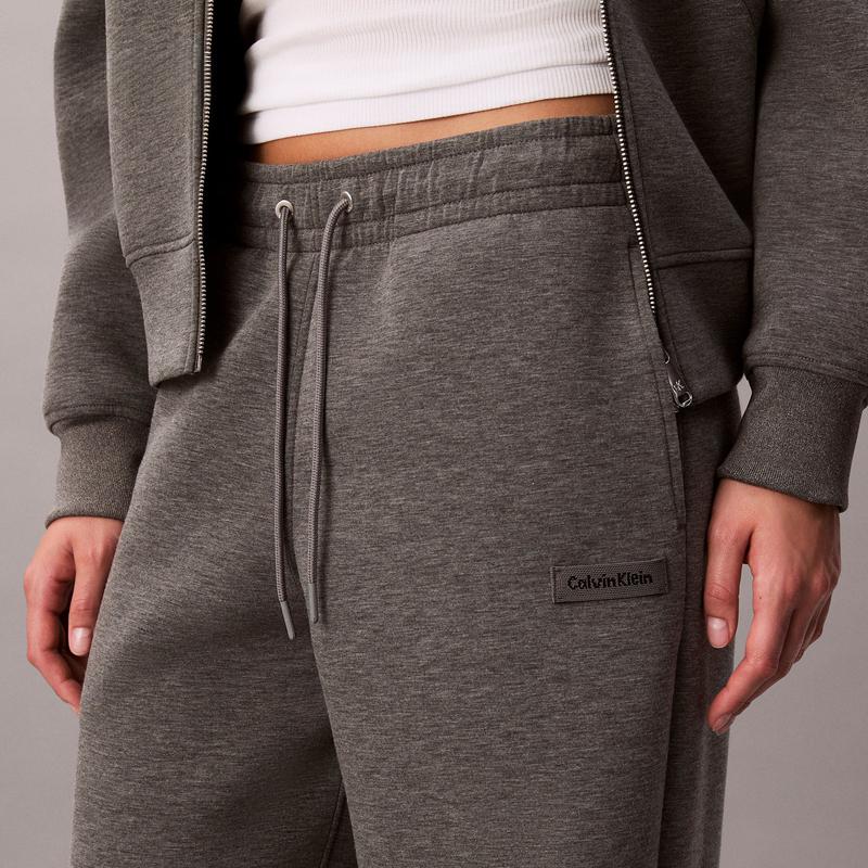 Calvin Klein Classic Logo Drawstring Waist Knitted Sports Leisure Pants Women Bottoms 44D226G