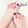 24Pcs Box Flower Pattern Rhinestone Decoration Artificial False Fake Nail Art Tip 1#Base Model