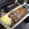 Majestic Tiger Desk Mat Table Mat Pc Accessories Square Mousepad Office Desk Decorating XXL Mouse Pad Keyboard Pad Gaming Setup