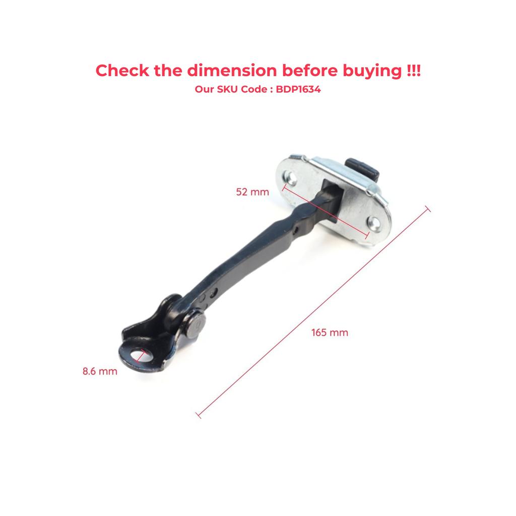 BDP1634 Front Door Stop Check Assy Limiter Strap for Nissan Micra MK5 K14 2016-2023 80430-5FA0A
