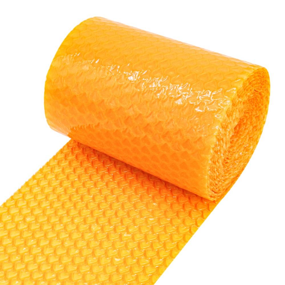 

0.2*6M Lovely Thicked Heart Shape Bubble Wrap Shockproof Packaging Buffer Bubble Paper Foam Roll Bubble Wrap Pouches Party Decor помаранчевий