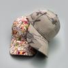 British Cartoon Print Owl Letter Baseball Cap Men'S And Women'S Sunshade Personality Street Cap