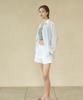 WIOE Masha Cotton Banding Shorts_White
