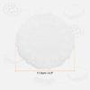 150/300pcs Lace Paper Doilies White Round/Oval/Rectangle Disposable Decorative Paper Placemats Hollow Flower Absorbing Papers