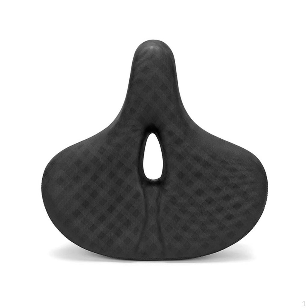 Textured Comfortable Padded Bike Saddle Cycle