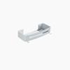 Tuqiu Bathroom Corner Shelf Wall Mounted White Aluminum Bathroom Shower Shelf Bath Shampoo Holder Basket Holder Corner Shelf