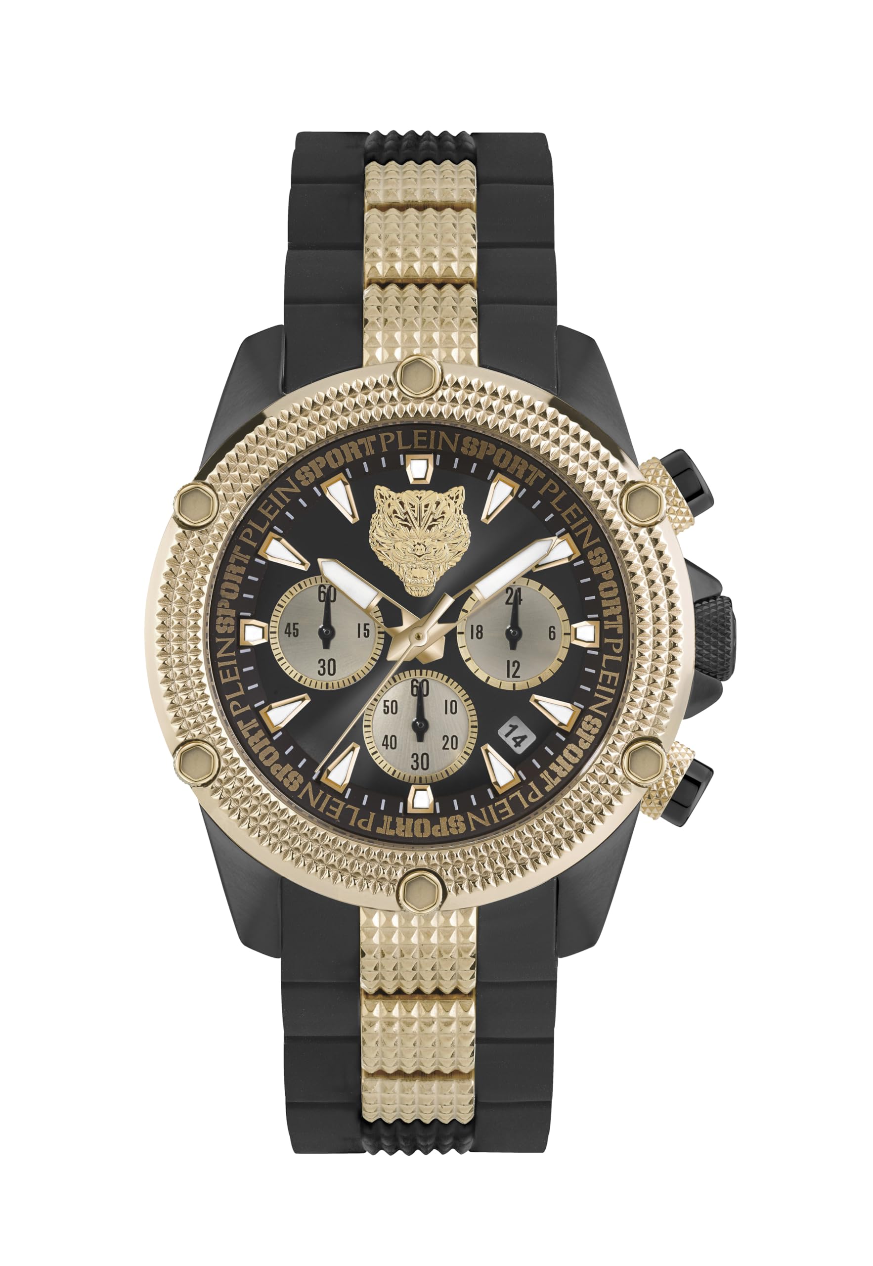 

[Plain Sports] Casual Watch Hurricane PSDBA0523 Gold x Black [Item]