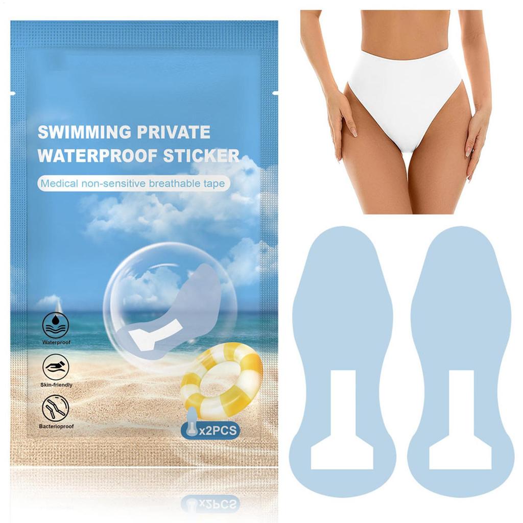 Wasserdichte Slipeinlagen zum Schwimmen PU Klar Schutz-Hygienische Einlagen Ultra-Dünn Badeanzug-Sticker Private Slipeinlage zum Schwimmen