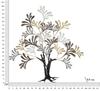 Iron Wall Panel Lixy Tree 97.2X8.9X100.3 Cm