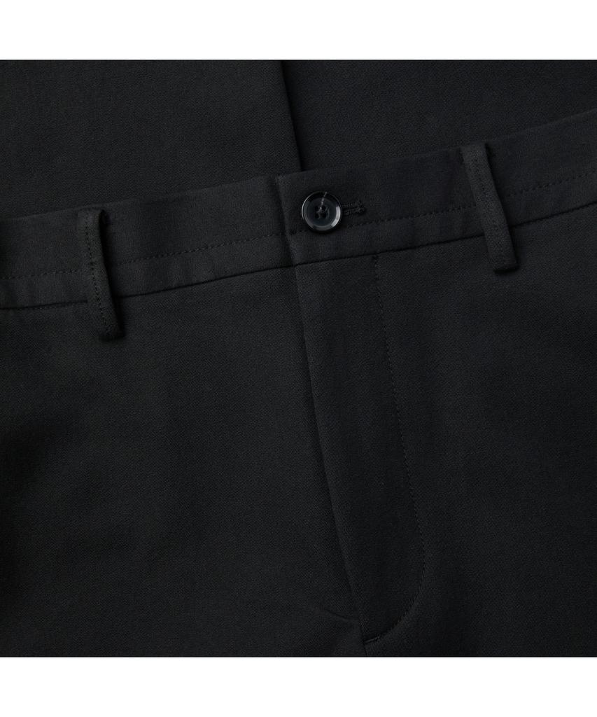 Keoseuuteommellou Black Regular Fit Cotton Pants C9Pam26101Bkx