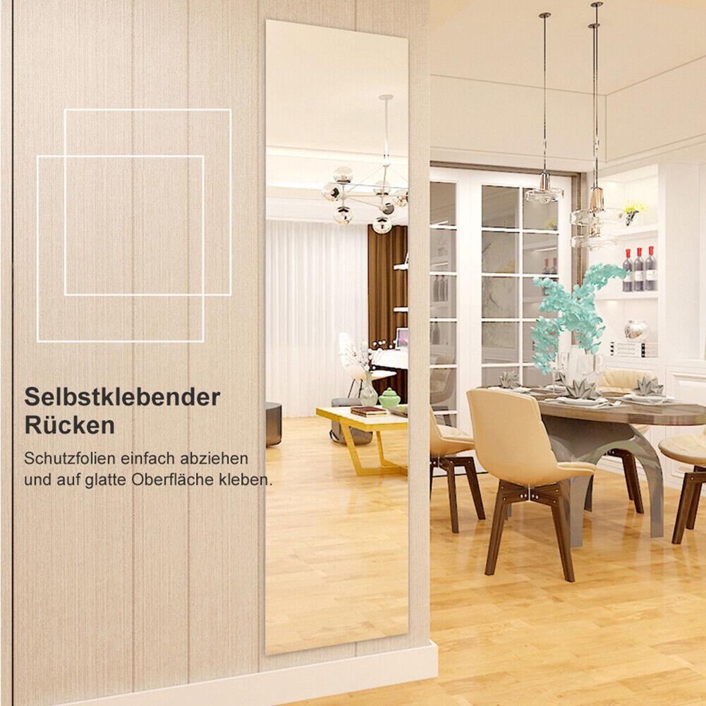 Foil Wall Mirror Mirror Wall Sticker Mirror Self-adhesive Waterproof