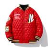 2024 Men's Casual Reversible Baseball Jacket - Autumn/Winter Loose Fit Streetwear.