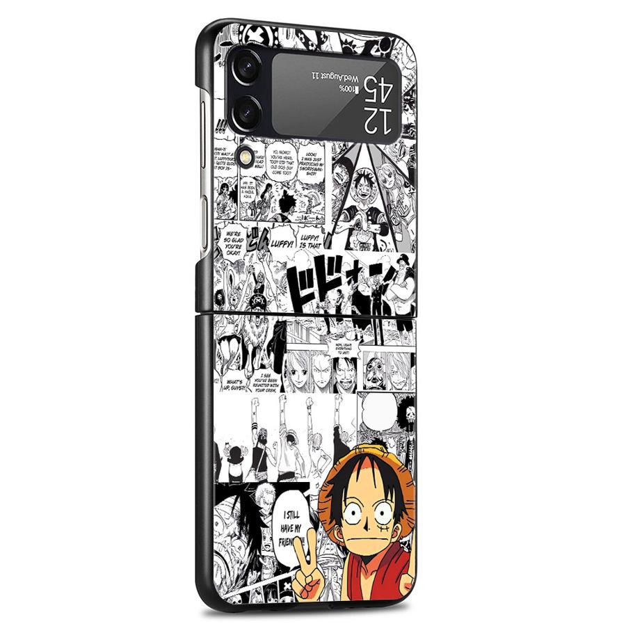 Back Cover Case for Samsung Galaxy Z FLIP 6 Z Flip Z Flip 5 Z Flip 3 Anime One Pieces